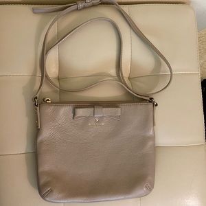 Gray Kate Spade Crossbody Bag